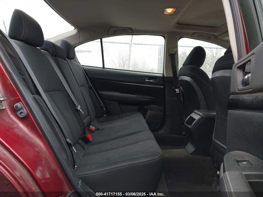 2014 SUBARU LEGACY VIN: 4S3BMCH65E3015381