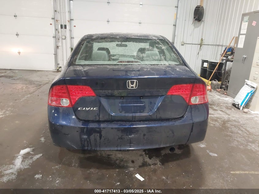 2008 HONDA CIVIC VIN: 1HGFA168X8L091820