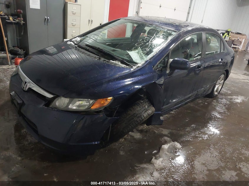 2008 HONDA CIVIC VIN: 1HGFA168X8L091820