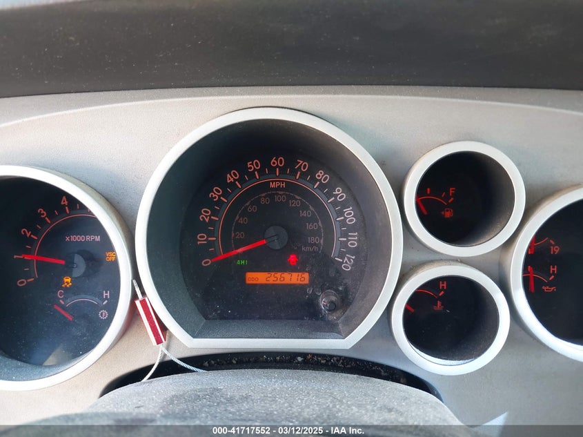 2007 TOYOTA TUNDRA VIN: 5TBBV54167S483259