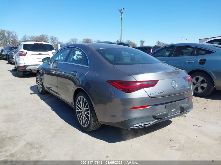 2025 Mercedes-Benz CLA-Class - W1K5J4HB8SN513640