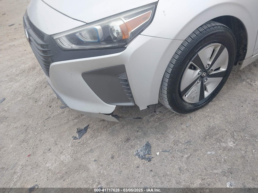 2019 HYUNDAI IONIQ HYBRID BLUE - KMHC65LC3KU118095