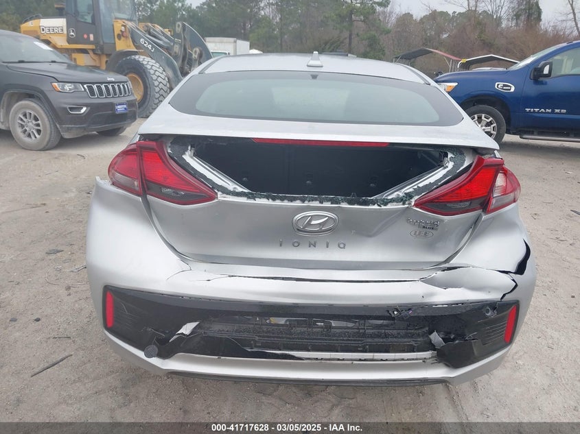 2019 HYUNDAI IONIQ HYBRID BLUE - KMHC65LC3KU118095