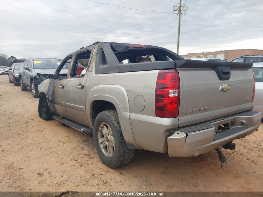 2008 CHEVROLET AVALANCHE VIN: 3GNFK12308G222327