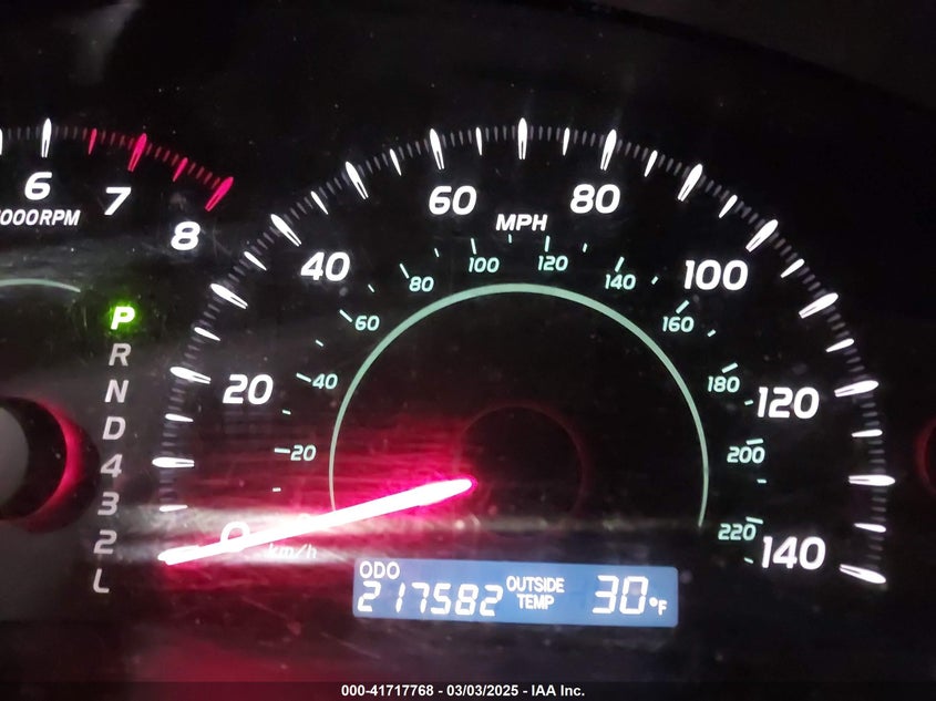 2007 TOYOTA CAMRY VIN: 4T1BE46K67U056968