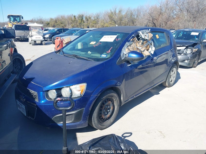 2014 CHEVROLET SONIC VIN: 1G1JA6SH6E4222798