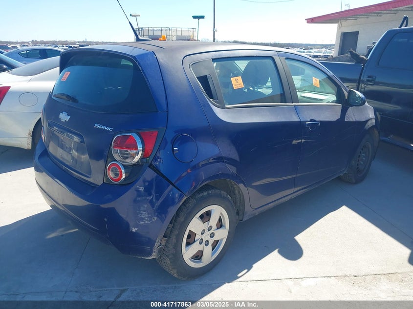 2014 CHEVROLET SONIC LS AUTO - 1G1JA6SH6E4222798