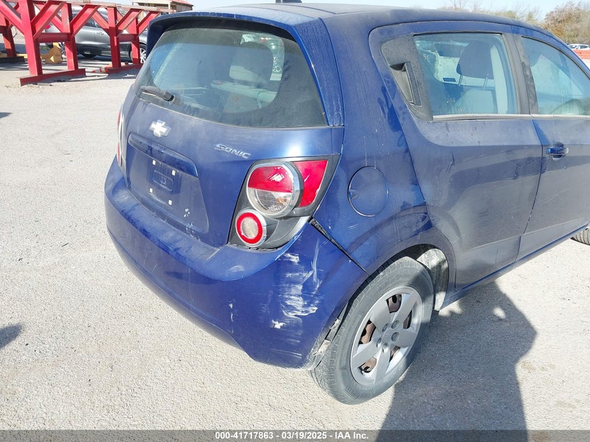 2014 CHEVROLET SONIC LS AUTO - 1G1JA6SH6E4222798