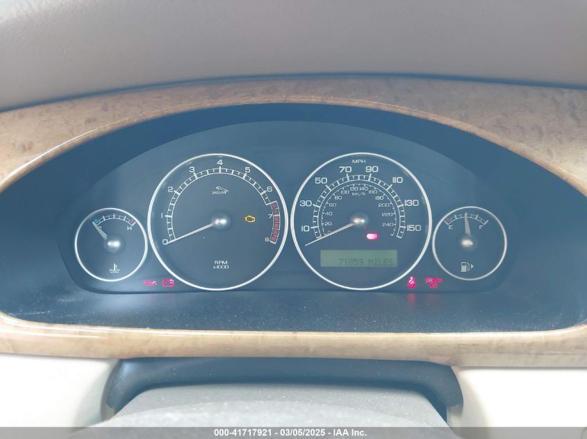 2004 Jaguar X-Type 3.0 VIN: SAJEA51C24WD81320 Lot: 41717921