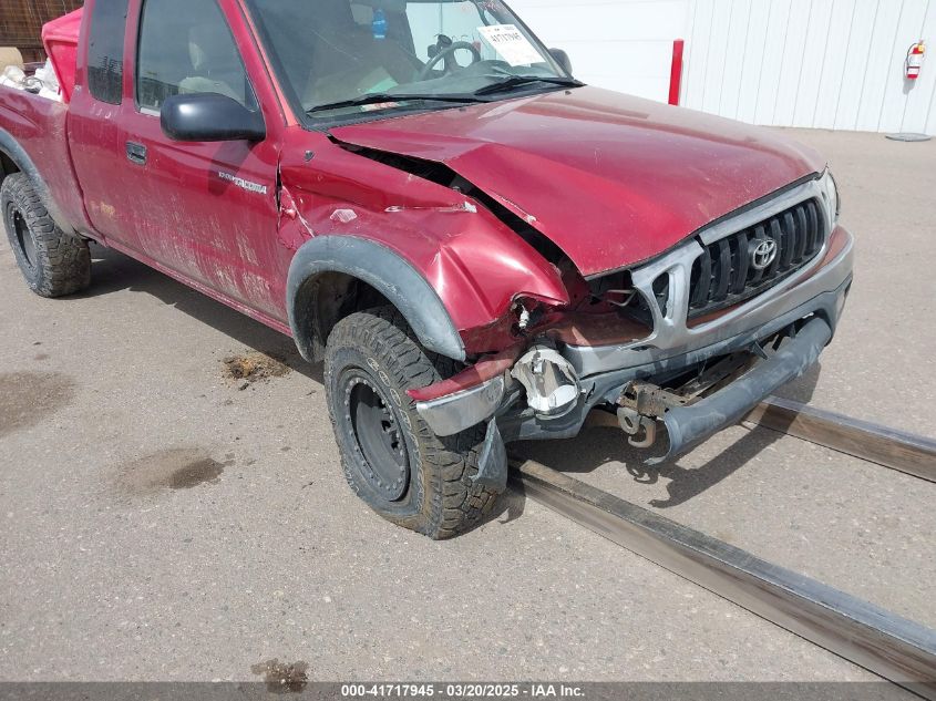 2003 Toyota Tacoma VIN: 5TEWM72N13Z198768 Lot: 41717945