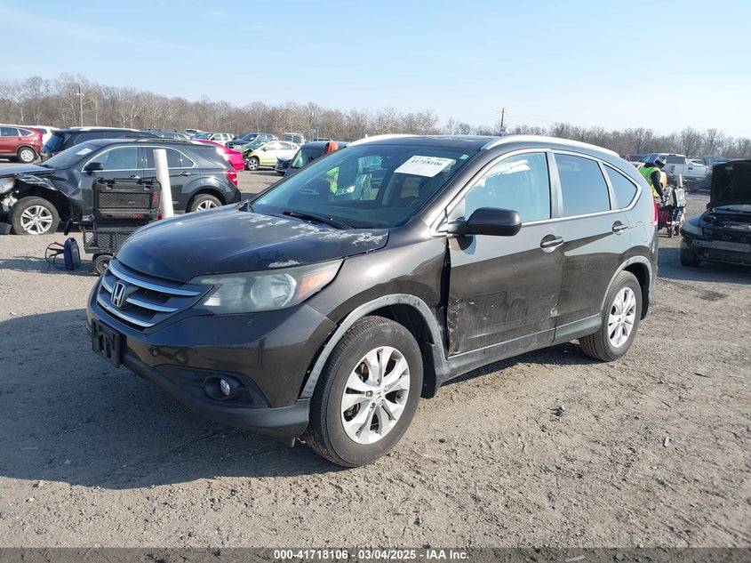 2013 HONDA CR-V EX-L - 5J6RM4H7XDL046745