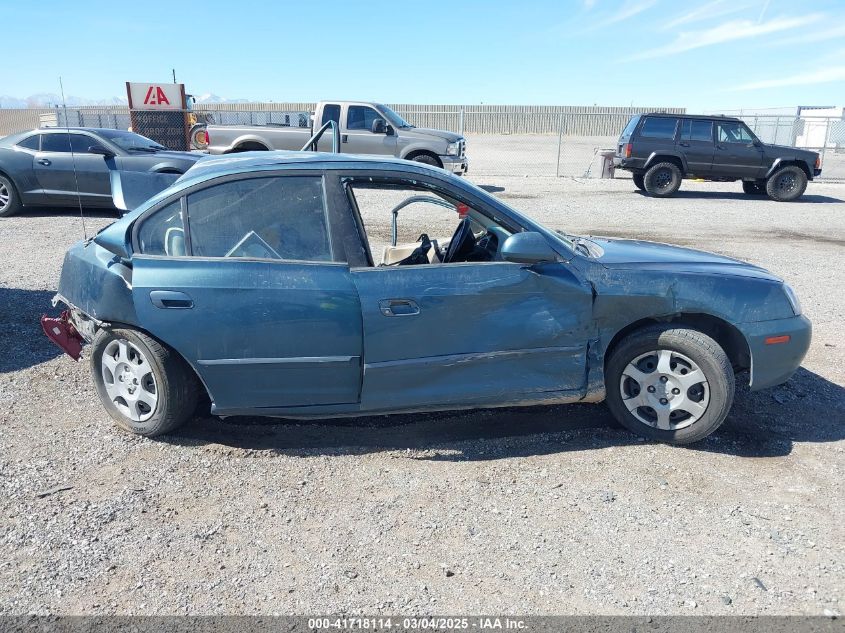2003 Hyundai Elantra Gls/Gt VIN: KMHDN45D83U586168 Lot: 41718114