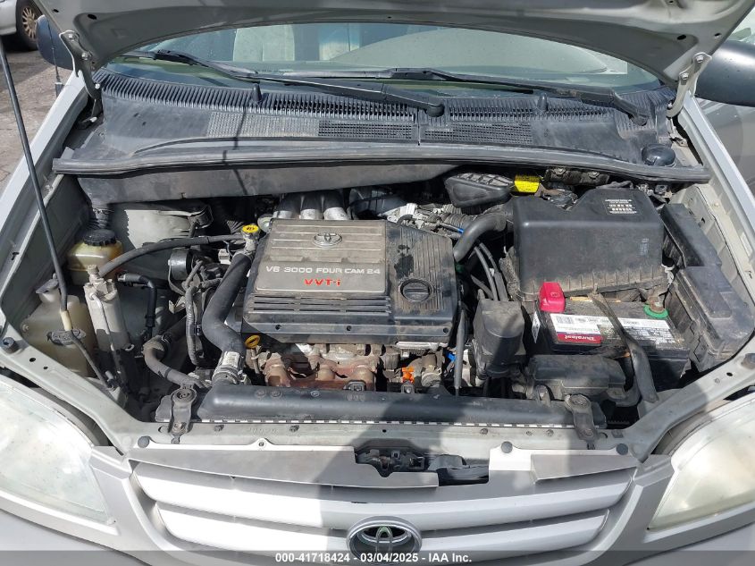 2002 Toyota Sienna Le VIN: 4T3ZF13C32U438723 Lot: 41718424