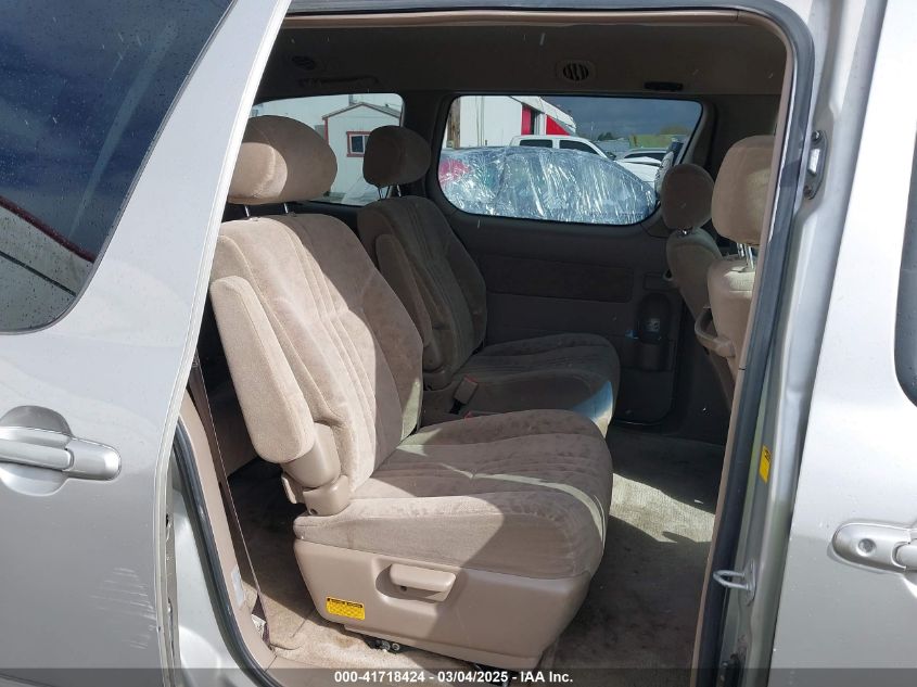 2002 Toyota Sienna Le VIN: 4T3ZF13C32U438723 Lot: 41718424