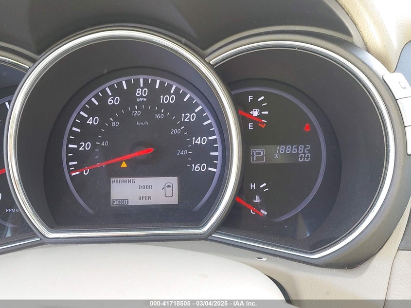 2012 Nissan Murano Sl VIN: JN8AZ1MW0CW201952 Lot: 41718505