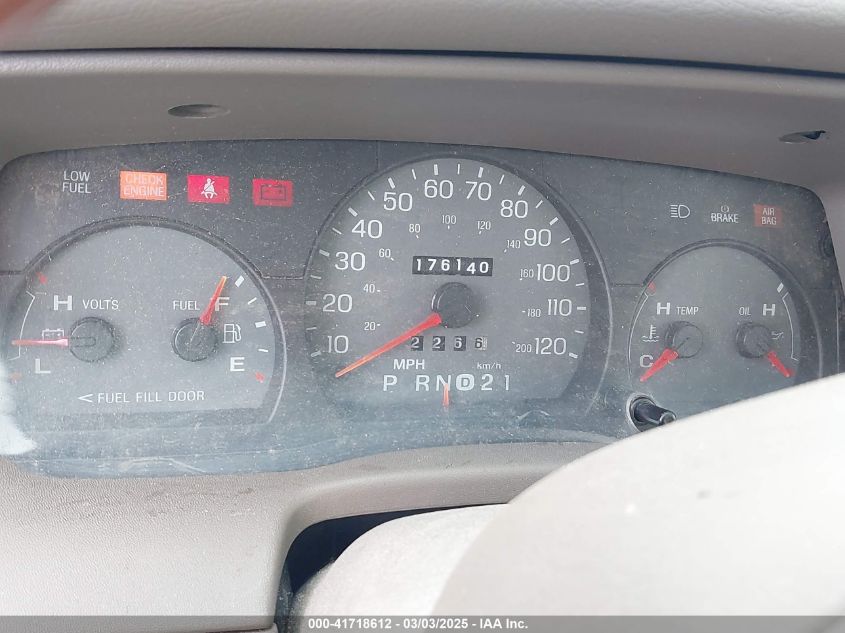 2001 Mercury Grand Marquis Ls VIN: 2MEFM75W81X701049 Lot: 41718612