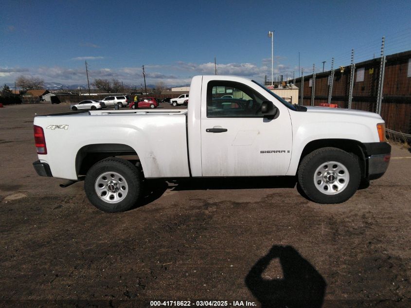 2008 GMC Sierra 1500 Work Truck VIN: 1GTEK14C88Z293535 Lot: 41718622