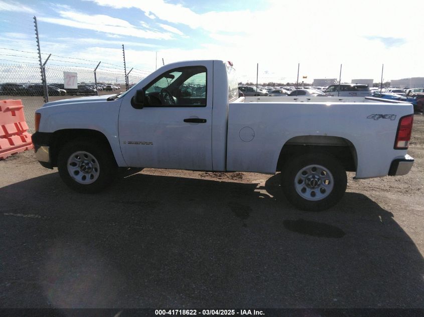 2008 GMC Sierra 1500 Work Truck VIN: 1GTEK14C88Z293535 Lot: 41718622