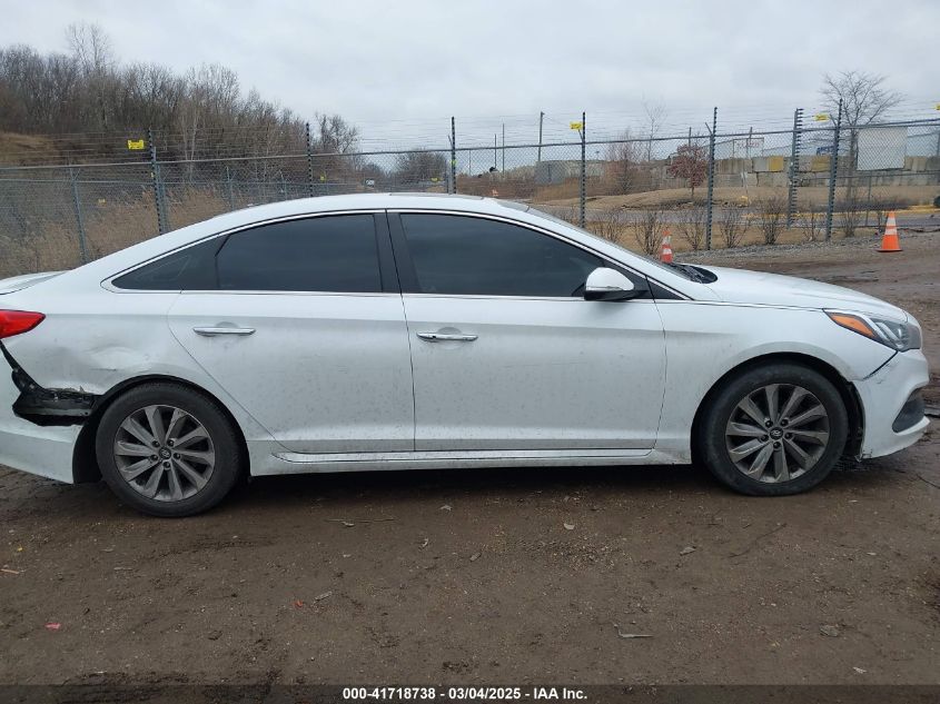 2017 HYUNDAI SONATA SPORT - 5NPE34AF3HH548287