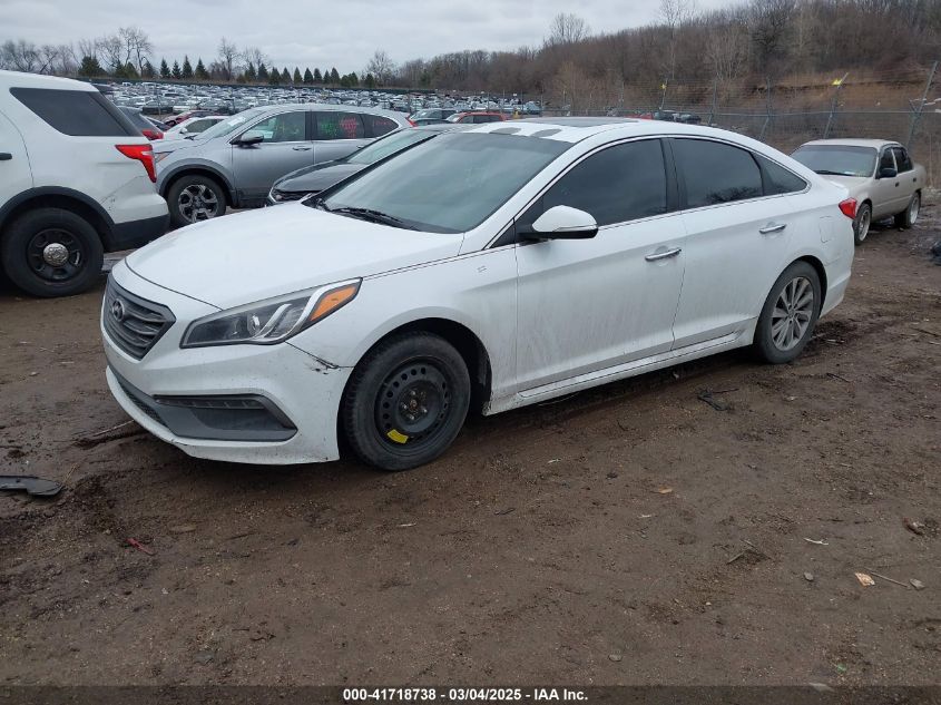 2017 HYUNDAI SONATA SPORT - 5NPE34AF3HH548287