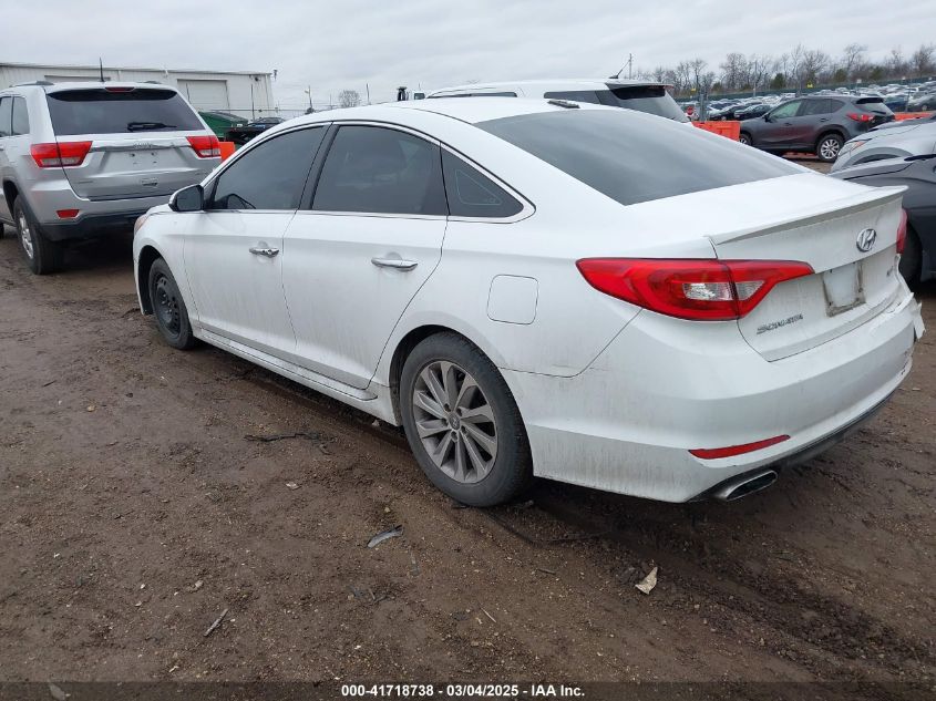 2017 HYUNDAI SONATA SPORT - 5NPE34AF3HH548287