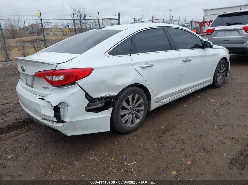 2017 HYUNDAI SONATA SPORT - 5NPE34AF3HH548287