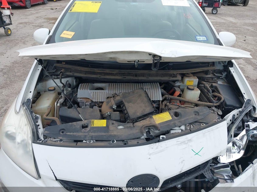 2013 TOYOTA PRIUS VIN: JTDKN3DUXD5584540