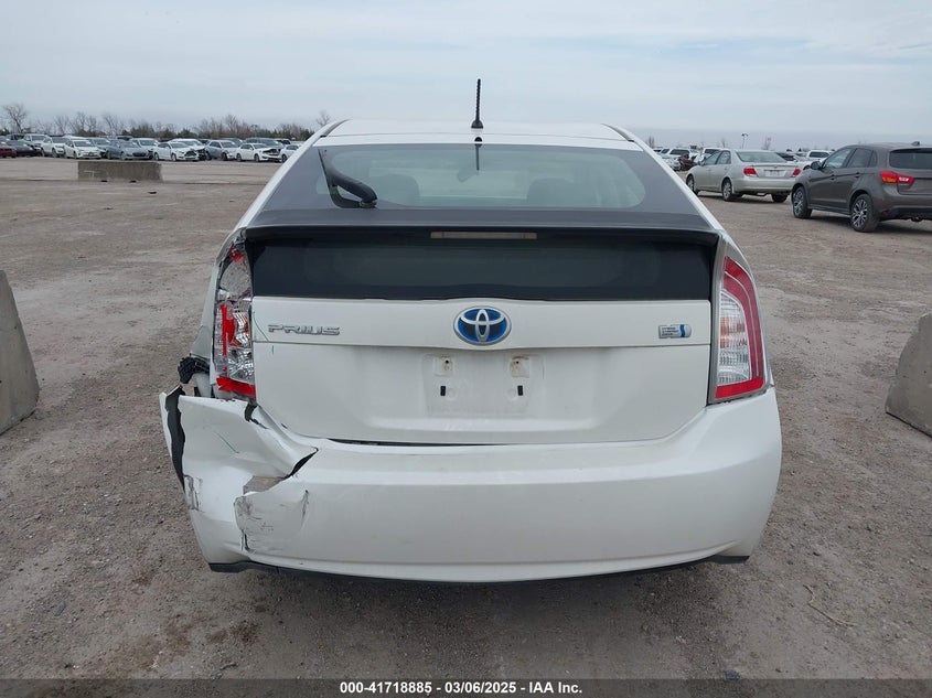 2013 TOYOTA PRIUS VIN: JTDKN3DUXD5584540