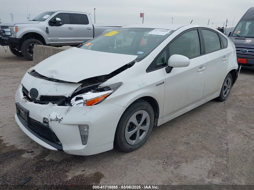 2013 TOYOTA PRIUS VIN: JTDKN3DUXD5584540