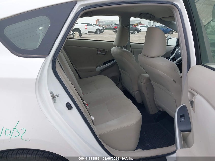 2013 TOYOTA PRIUS VIN: JTDKN3DUXD5584540
