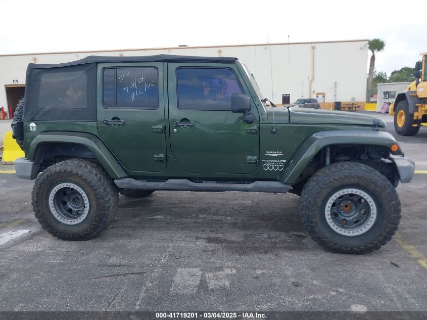 2007 Jeep Wrangler Unlimited Sahara VIN: 1J4GB59177L165421 Lot: 41719201