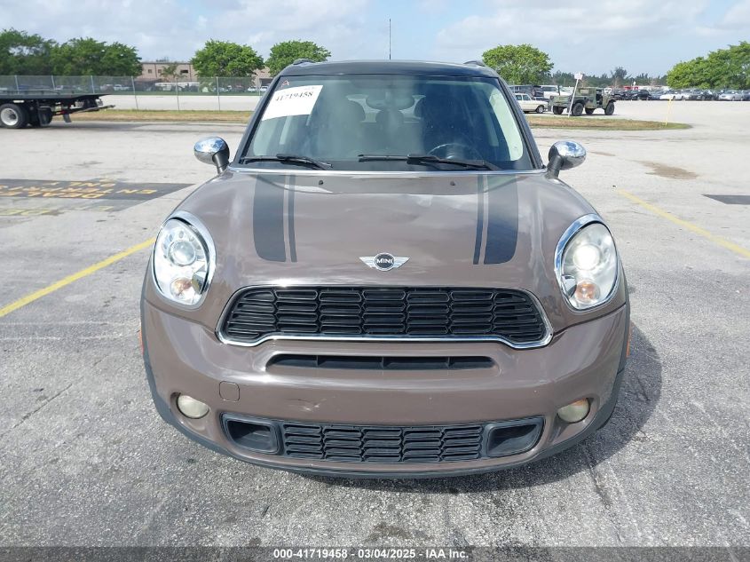 2014 Mini Countryman Cooper S VIN: WMWZC3C54EWT00861 Lot: 41719458