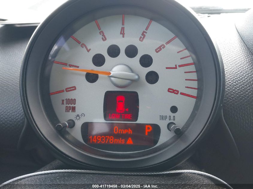 2014 Mini Countryman Cooper S VIN: WMWZC3C54EWT00861 Lot: 41719458