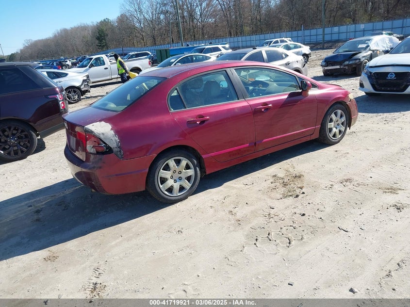 2008 HONDA CIVIC VIN: 1HGFA16508L055592