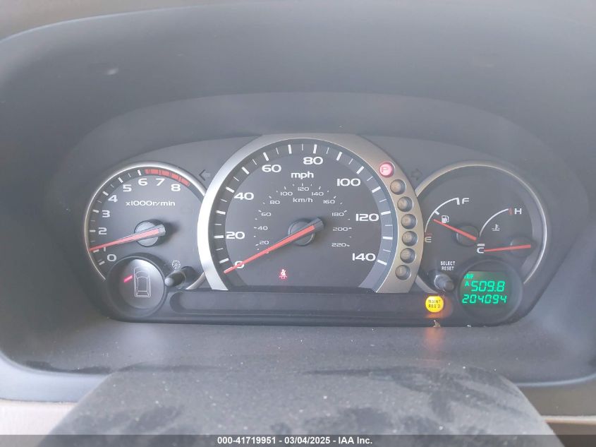 2005 Honda Pilot Ex-L VIN: 2HKYF18585H540701 Lot: 41719951