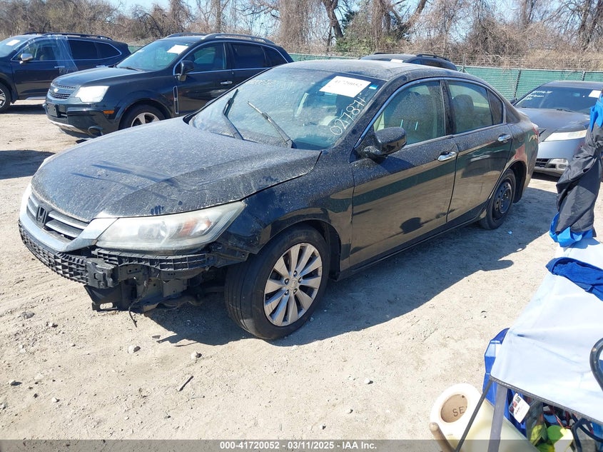 2014 HONDA ACCORD VIN: 1HGCR3F86EA027871