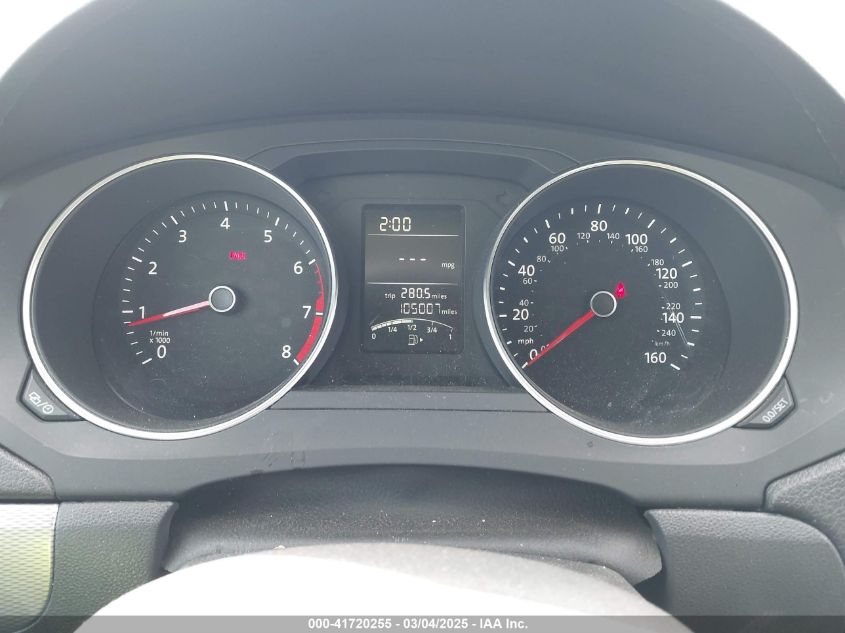 2016 Volkswagen Jetta 1.4T Se VIN: 3VWB67AJ7GM402593 Lot: 41720255