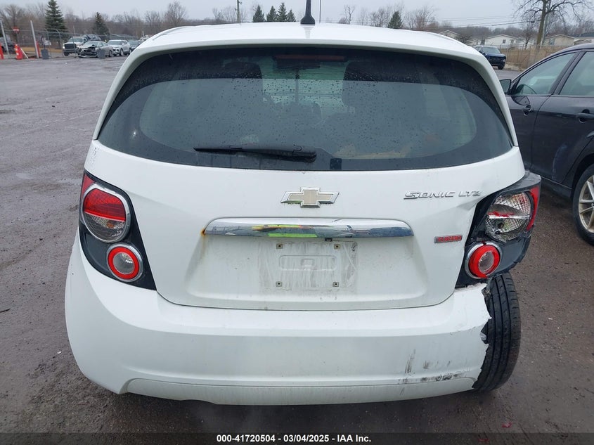 2014 CHEVROLET SONIC LTZ AUTO - 1G1JE6SB1E4118770