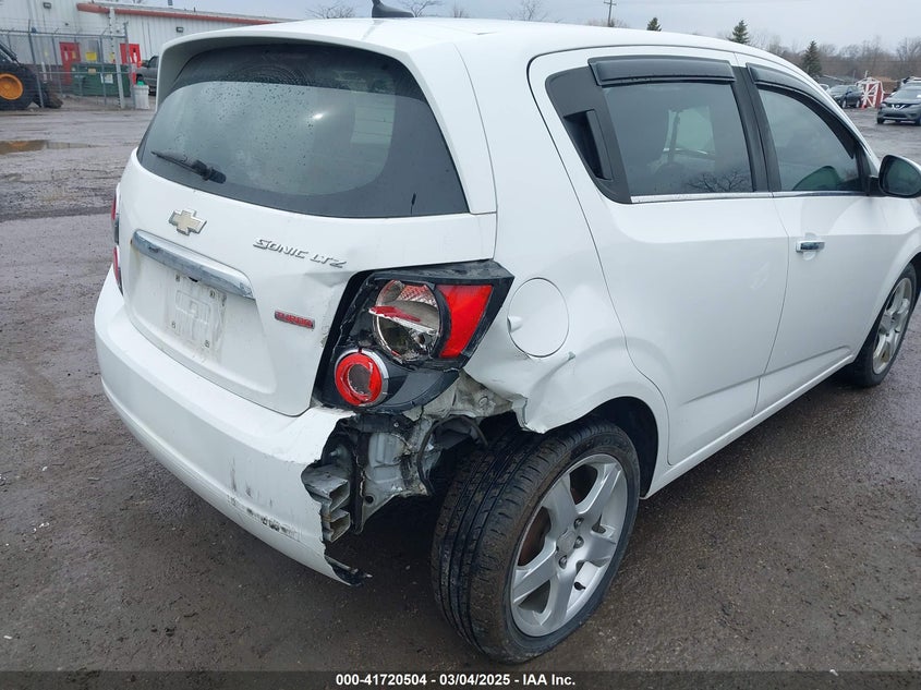 2014 CHEVROLET SONIC LTZ AUTO - 1G1JE6SB1E4118770