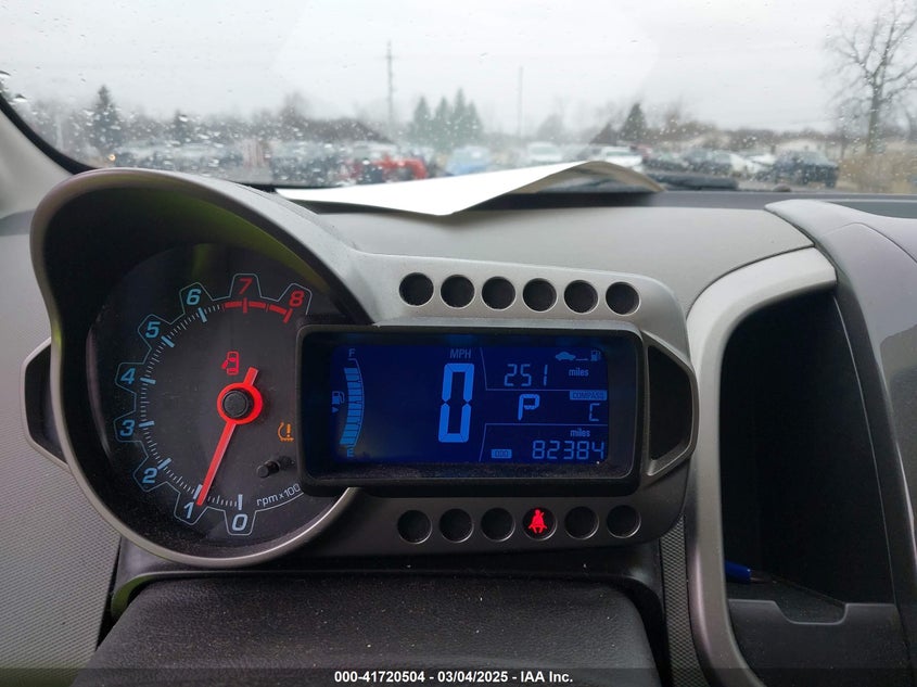 2014 CHEVROLET SONIC LTZ AUTO - 1G1JE6SB1E4118770