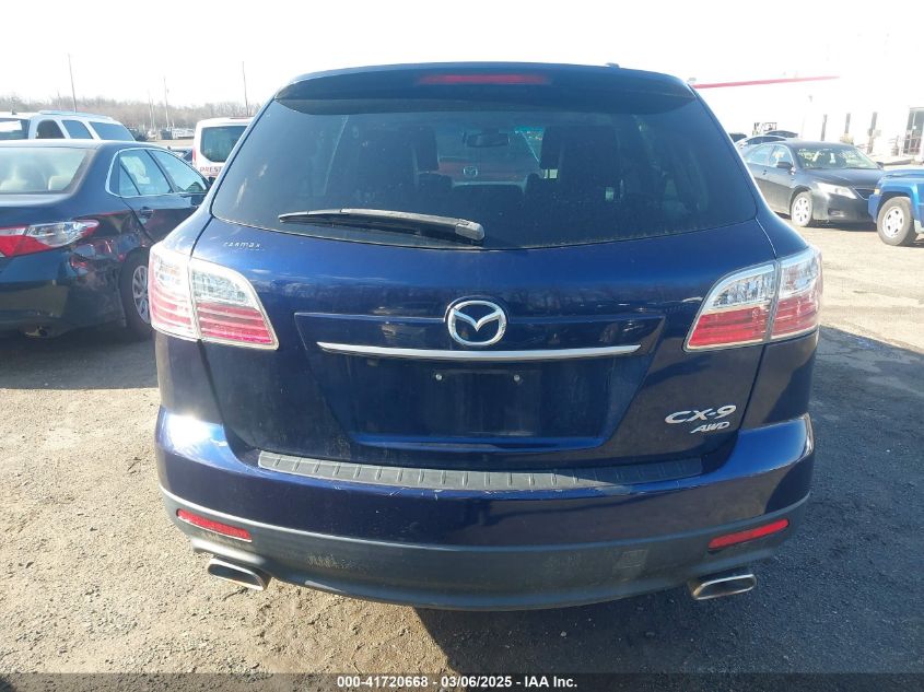 2012 Mazda Cx-9 Grand Touring VIN: JM3TB3DVXC0351492 Lot: 41720668