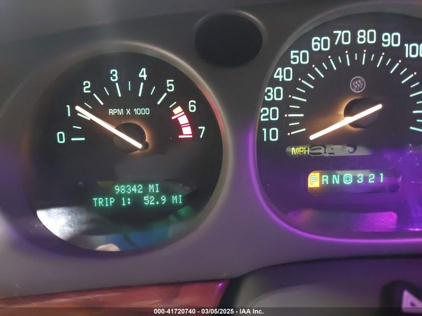 2002 Buick Lesabre Custom VIN: 1G4HP54K42U125291 Lot: 41720740