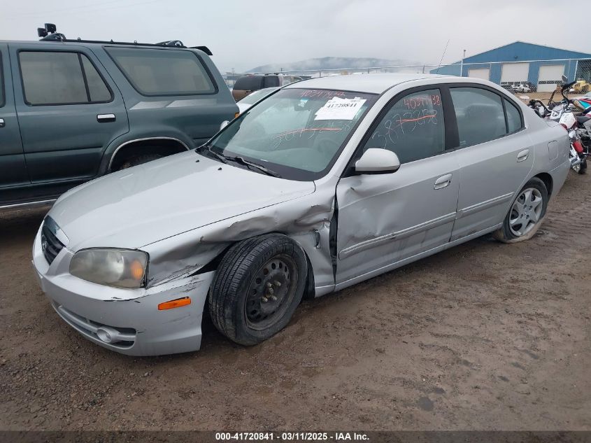 2006 Hyundai Elantra Gls/Limited VIN: KMHDN46D76U364630 Lot: 41720841