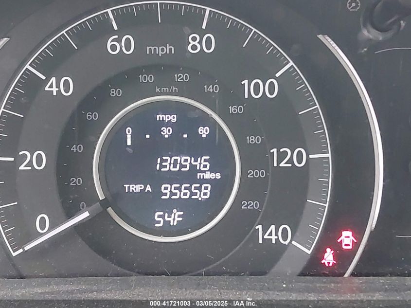 2016 Honda Cr-V Lx VIN: 2HKRM4H3GH711473 Lot: 41721003