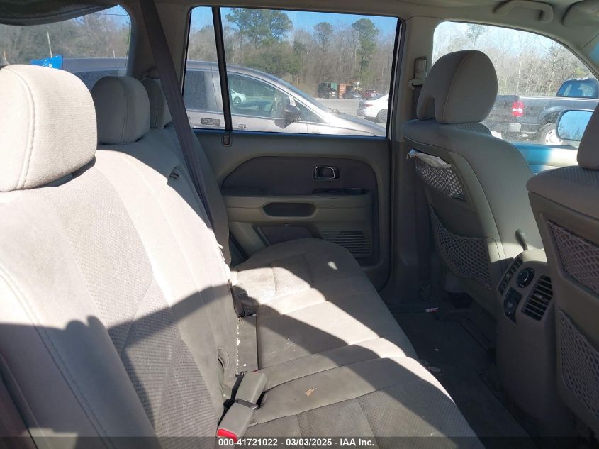 2006 Honda Pilot Ex VIN: 5FNYF28436B026963 Lot: 41721022