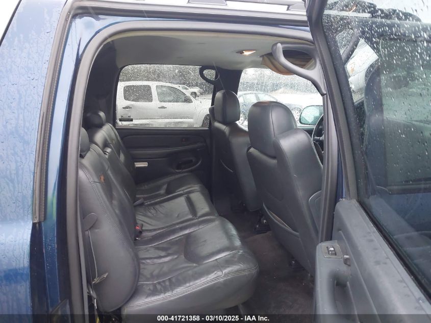 2002 Chevrolet Avalanche 1500 VIN: 3GNEK13T32G222341 Lot: 41721358