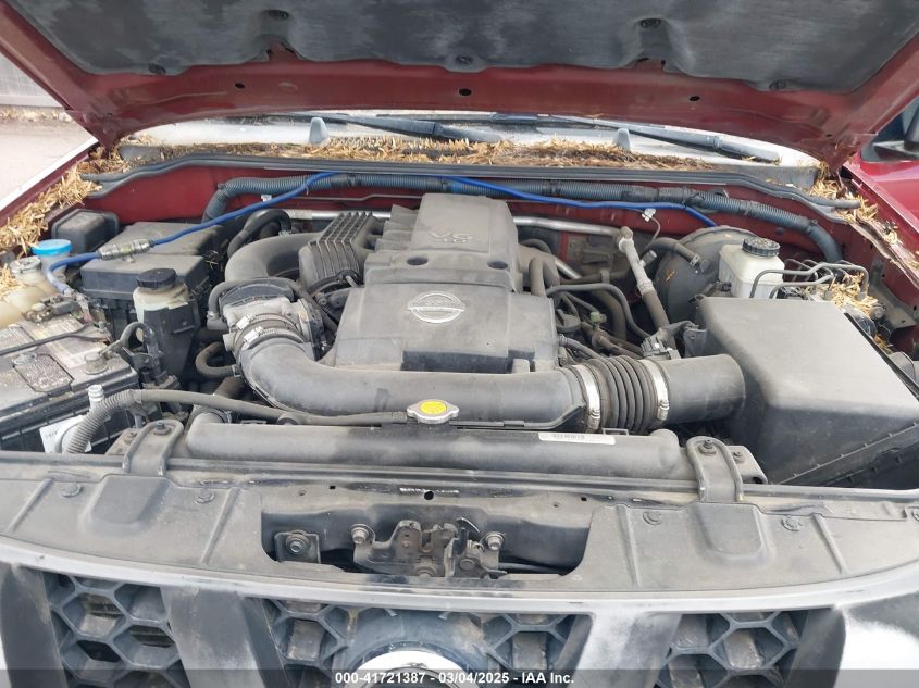 2005 Nissan Xterra S VIN: 5N1AN08WX5C600685 Lot: 41721387