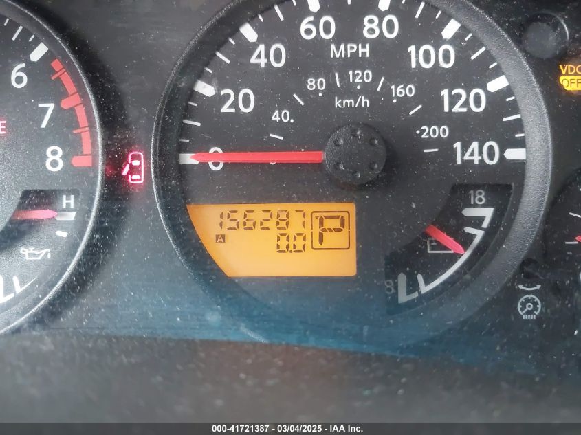 2005 Nissan Xterra S VIN: 5N1AN08WX5C600685 Lot: 41721387