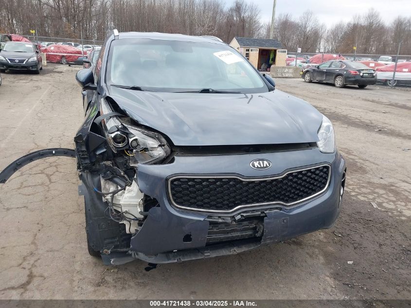 2017 Kia Sportage Lx VIN: KNDPMCAC0H7269762 Lot: 41721438