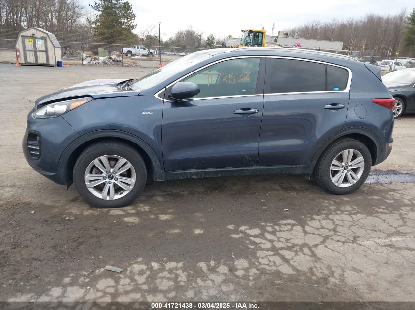 2017 Kia Sportage Lx VIN: KNDPMCAC0H7269762 Lot: 41721438